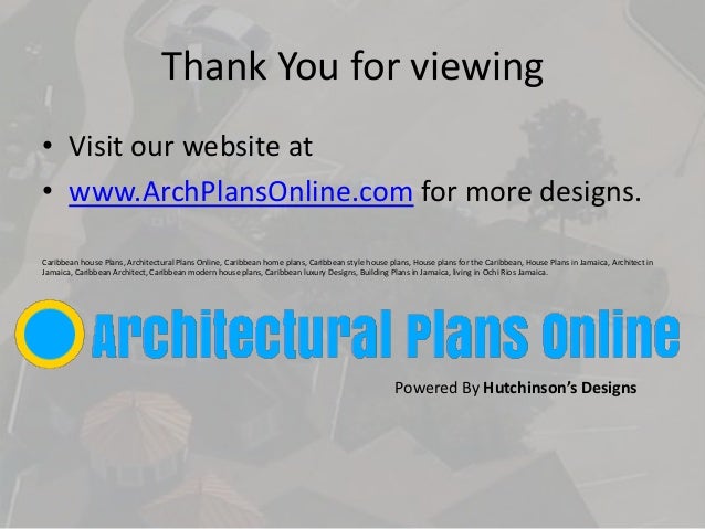 Caribbean house plans jamaica Caribbean house plans jamaica